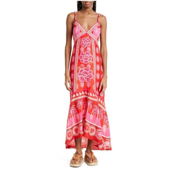 FARM RIO Summer Sunrise Maxi Dress - Picture 3 of 13